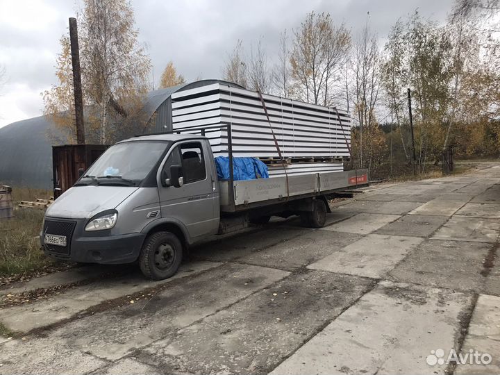 Грузоперевозки газель 6 метров открытый борт