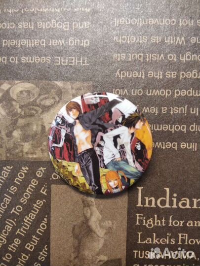 Значки Тетрадь смерти