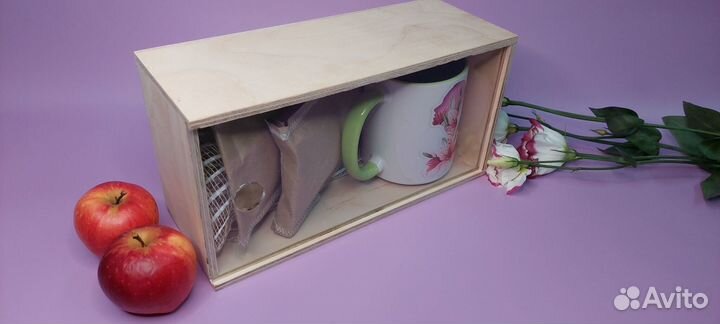 Коробка подарочная деревянная Оптом