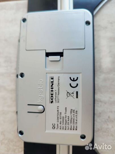 Весы напольные электронные soehnle