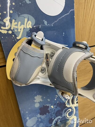 Сноуборд 155 c креплениями+ботинки 38р