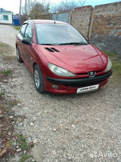 Peugeot 206 1.4 AT, 2001, 204 000 км