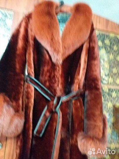 Шуба мутоновая