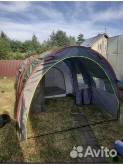 Палатка с тамбуром трёх комнатная ангарная