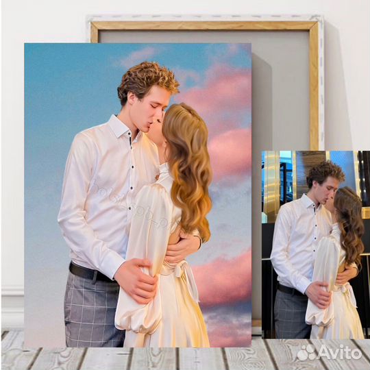 Фото на холсте