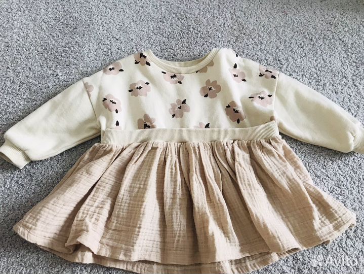 Платье для девочки 86