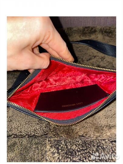 Сумка кросс боди Moschino