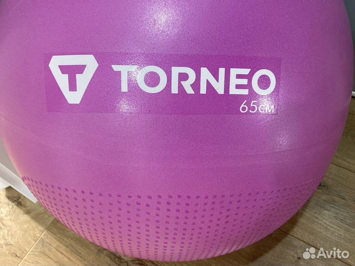 Гимнастический мяч torneo 65см