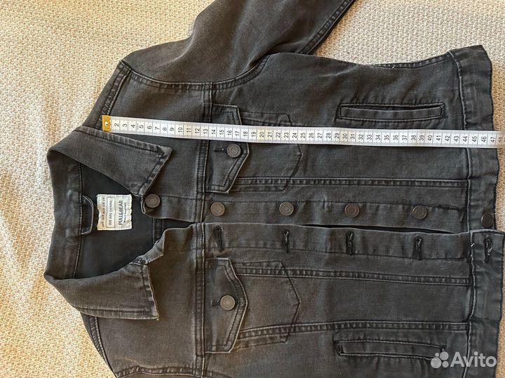 Джинсовая куртка pull bear