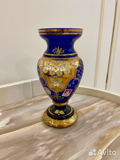 Ваза для цветов богемия