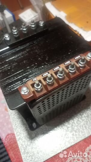 Понижающий трансформатор 100 + 120 в 1200 W