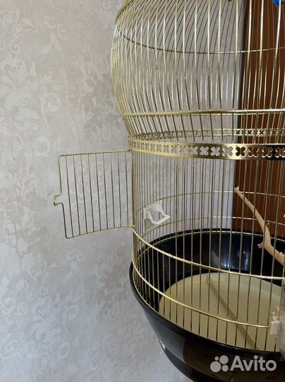 Клетка для птиц на стойке