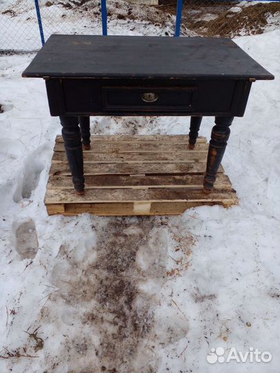 Стол деревянный винтаж