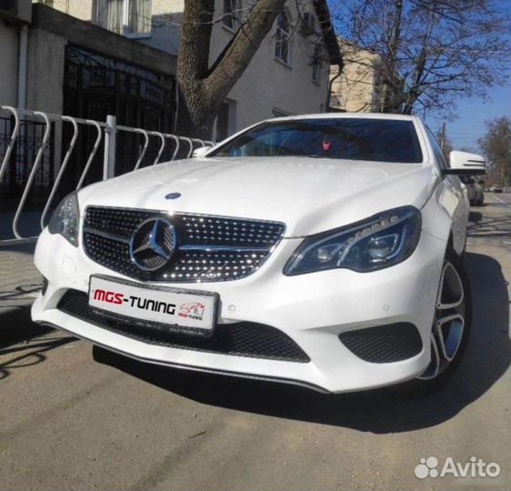 Решетка E-Coupe с207 Diamond Black (Наши работы)