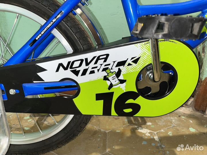 Детский велосипед novatrack 16