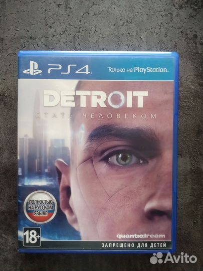 Detroit become human ps4 диск