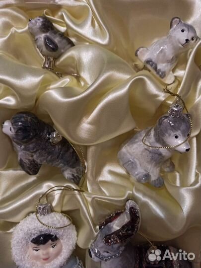 Елочные игрушки Ирена 9 шт