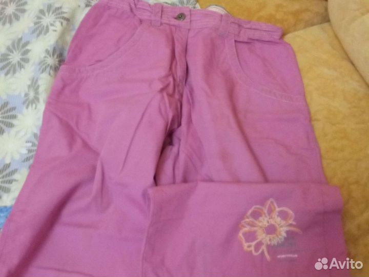 Одежда летняя для девочки рост 140-146
