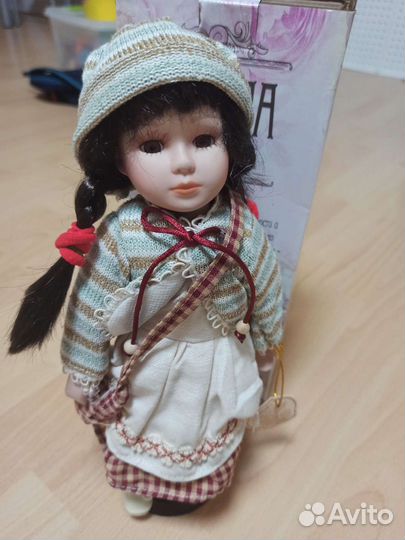 Кукла коллекционная керамика Новая