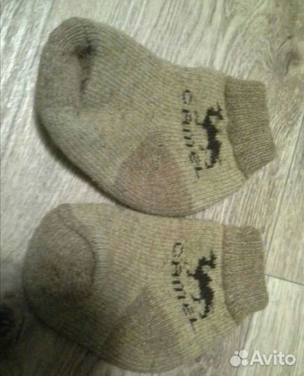 Новые носки из шерсти
