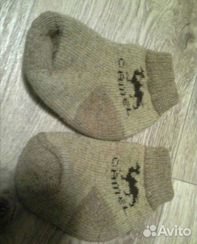 Новые носки из шерсти