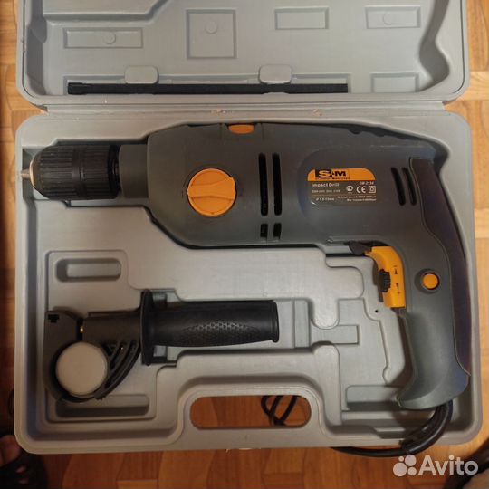 Ударная дрель SM-2134, 910вт, 2 скорости