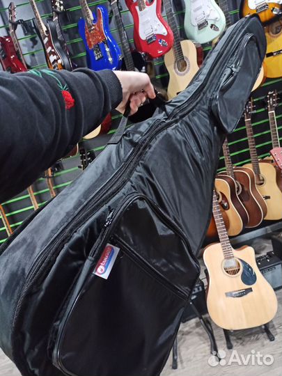 Чехол утеплённый для акустической гитары