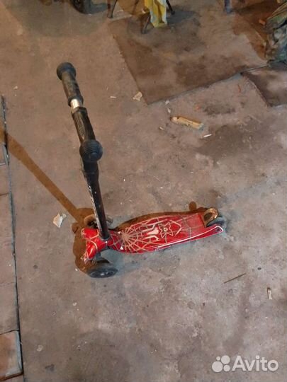 Самокат детский трехколесный бу