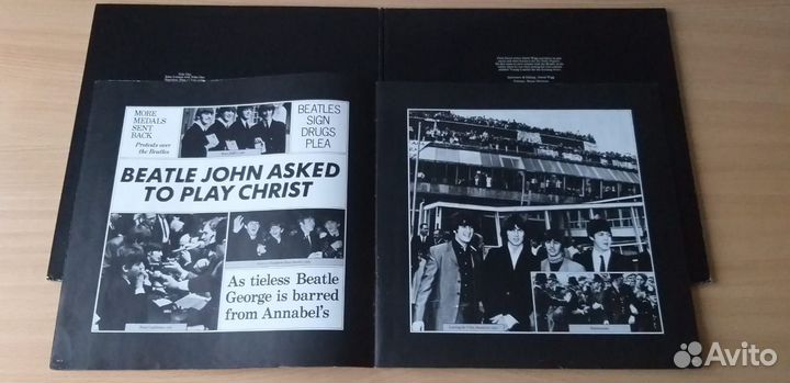 2LP Записи Beatles с интервью Дэвида Вигга Mint