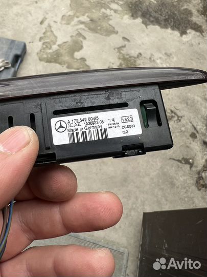 Дисплей парктроника mercedes w204 w207 w212