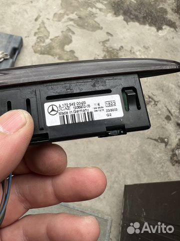 Дисплей парктроника mercedes w204 w207 w212