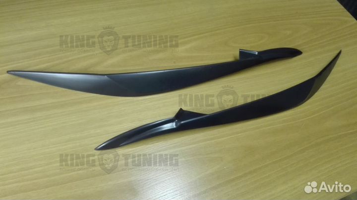 Реснички на LED фары BMW X6 E71