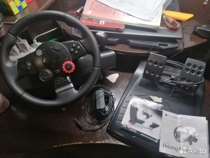 Игровой руль Logitech Driving Force Gt