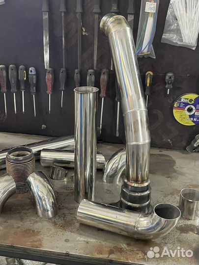 Изготовление выхлопа