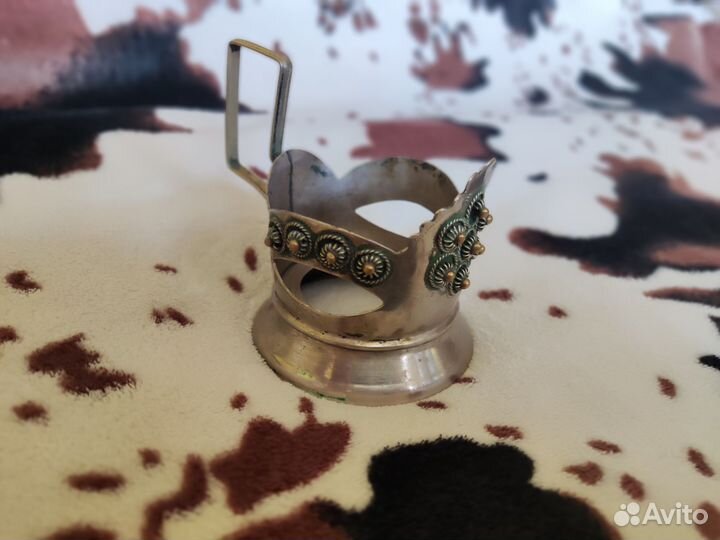 Подстаканник малые бусины СССР 1970-е гг