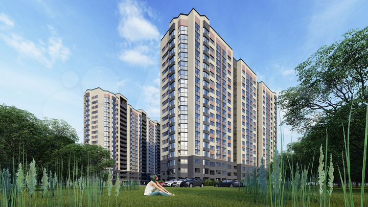 1-к. квартира, 42,2 м², 6/18 эт.