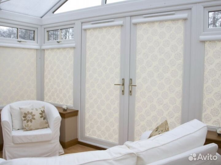 Шторы рулонные, жалюзи