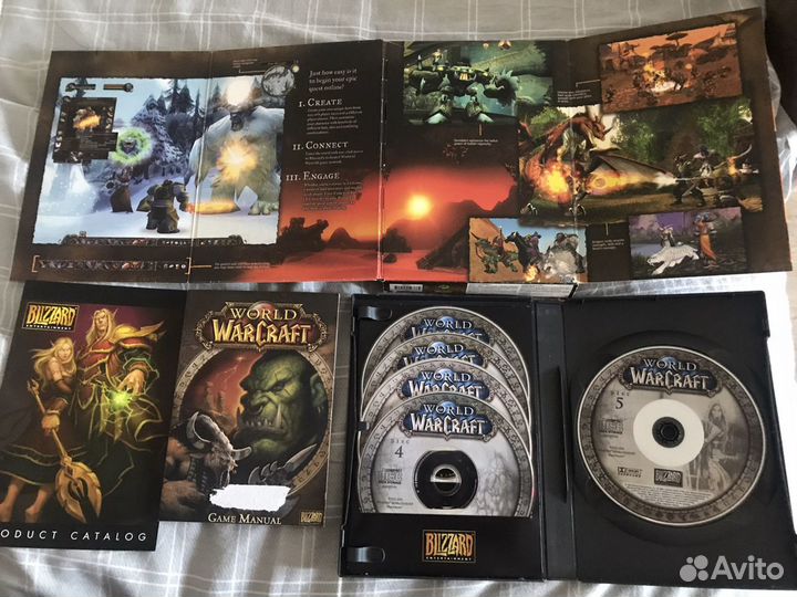World of warcraft+BC+WotLK Box