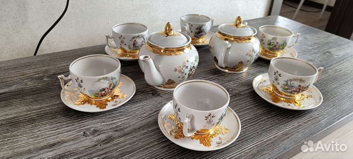 Чайный сервиз фарфор Фабрик Гарднеръ в Вербилка