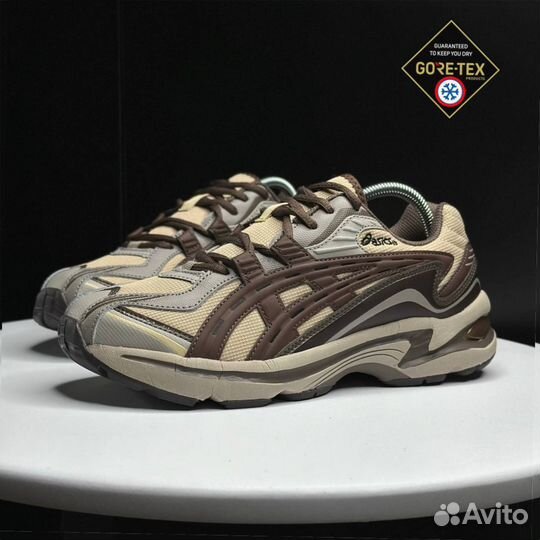 Кроссовки зимние Asics Gel-Preleus brown and begie