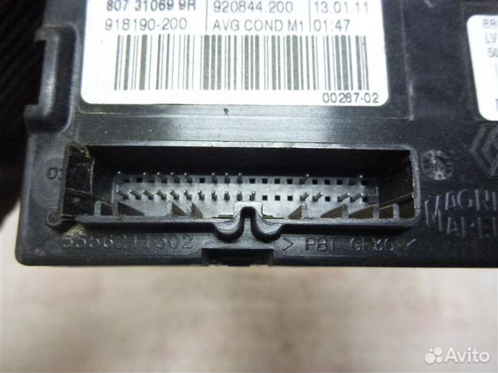 Мотор стеклоподъемника передний левый Renault