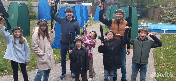 Выездной лазертаг на День Рождения