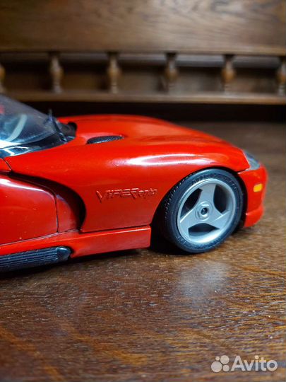Модель, машина, Viper RT/10, Dodge, 1:18, Bburago