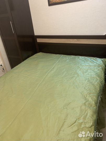 Комплект покрывало и шторы