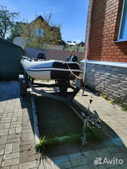 Комплект лодка, мотор, прицеп