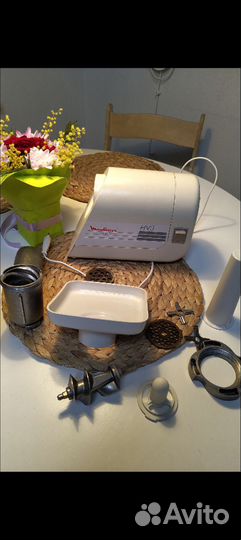 Электромясорубка moulinex HV3