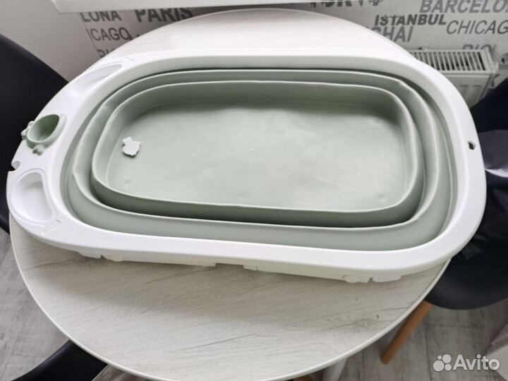 Детская ванночка складная с гамаком