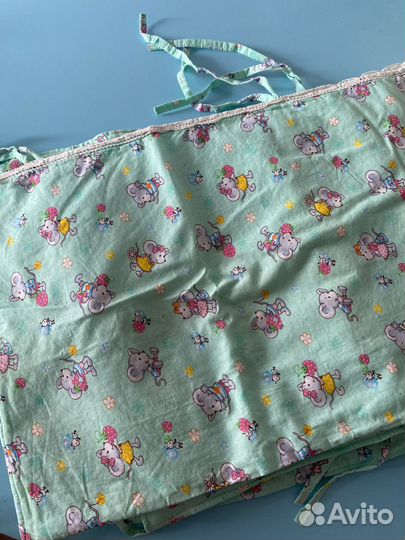 Бортики в детскую кроватку