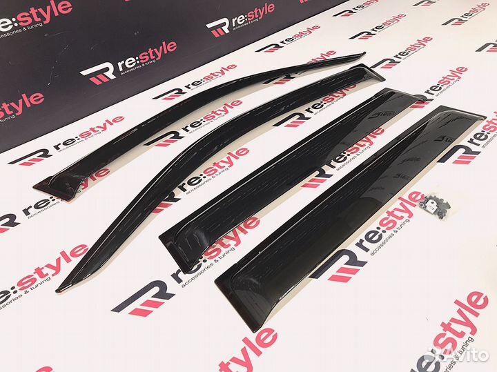 Ветровики Land Cruiser Prado 120 03-09г