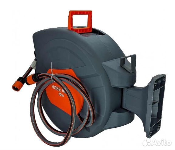 Автоматическая катушка для шланга 35 м gerhans